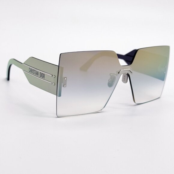 NEW DIORCLUB M5U F0A5 GREY WOMEN SUNGLASSES DIOR - Picture 10 of 14